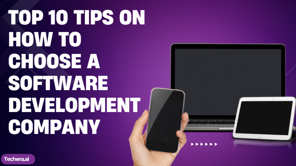 how to choose a software development company