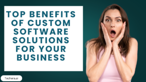 Custom software solutions