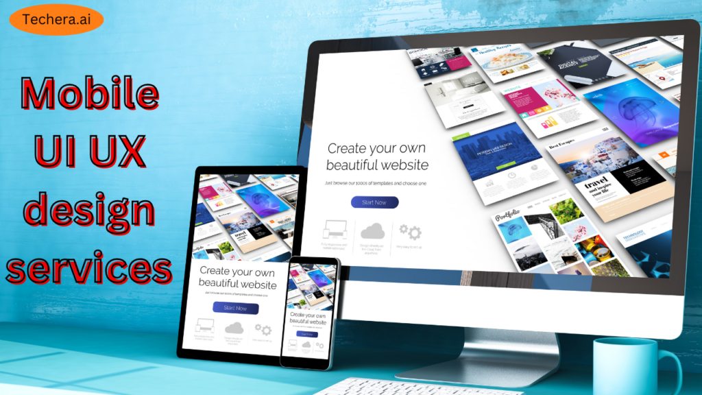 Mobile UI UX design services