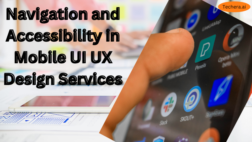 Mobile UI UX design services