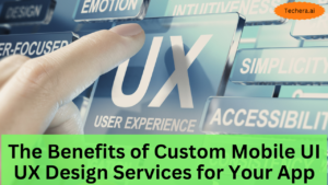 Mobile UI UX design services
