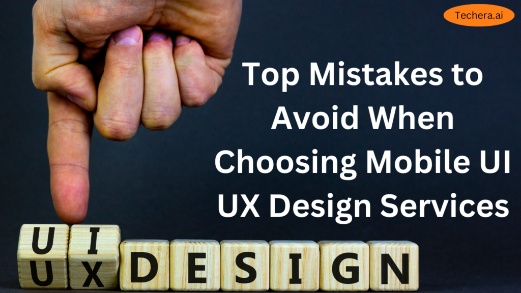 Mobile UI UX design services