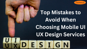 Mobile UI UX design services